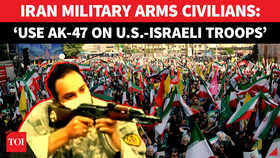 Iran Army Teaches Civilians How To Use Guns Against US, Israeli Enemies | Watch