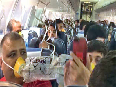 Jet Airways 9W 697 crew forgets to maintain cabin pressure; 30 passengers suffer nosebleeds, ear pain