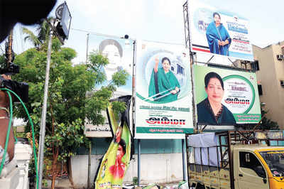Workers pull down Sasikala’s banners