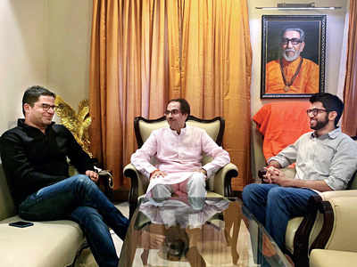 Prashant Kishor meets Shiv Sena chief Uddhav Thackeray in Mumbai