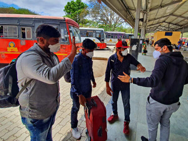 Pune: Passenger count drops at intercity bus stops amid contagion scare