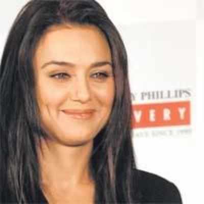 Preity bonds with Jinnah's daughter