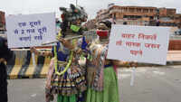 Nirbhaya Squad launches Covid awareness campaign on Janmashtami in Jaipur 