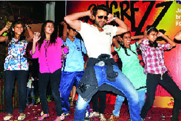 Jackky Bhagnani promotes his upcoming film 'Rangrezz' in Aurangabad