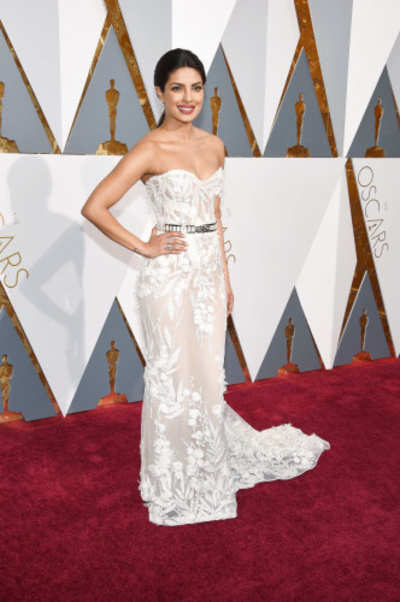 Oscars 2016: Priyanka Chopra, Lady Gaga stun in white ensembles