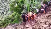 Houses collapse in Pithoragarh following cloudburst, two feared trapped 