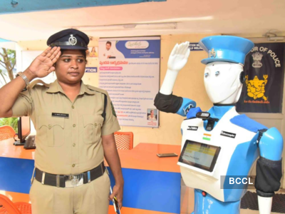 Vizag gets humanoid cop Ms Cybira to keep police in check