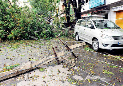 When it rains, it pours power cuts in Bengaluru