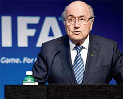 Blatter quits