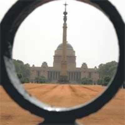 Raisina Hill is up for grabs today