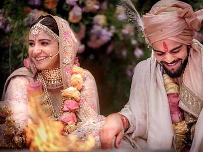 It's official! Virat Kohli and Anushka Sharma get married in Italy!