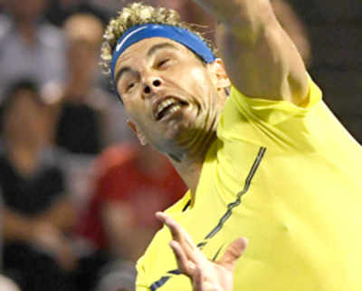 Rafael Nadal to return to number one after Roger Federer's Cincinnati withdrawal