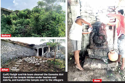 Karnataka’s Indiana Jones brings to life an 11th century Ganesha temple