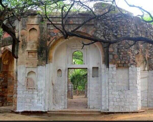 ASI-protected 14th century tomb gets a whitewash