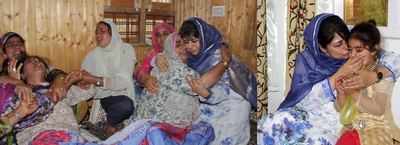 J-K: Mehbooba Mufti visits slain SHO’s family