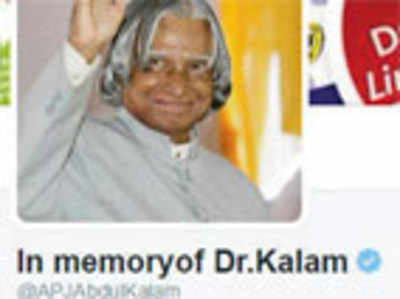 Kalam’s Twitter account to remain alive