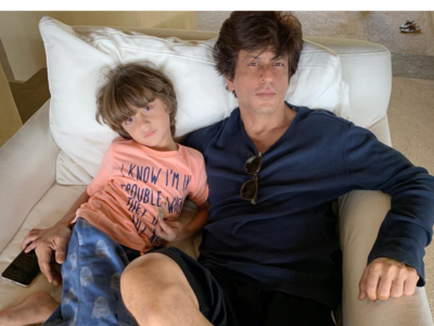 Photo: Shah Rukh Khan is one proud father as son AbRam clinches medals at the races