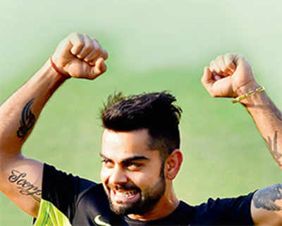 Kohli roars: Learning over, time to achieve