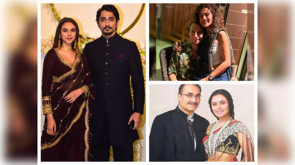 Aditi Rao Hydari-Siddharth, Taapsee Pannu-Mathias Boe, Rani Mukerji-Aditya Chopra: Bollywood celebs who had secret weddings