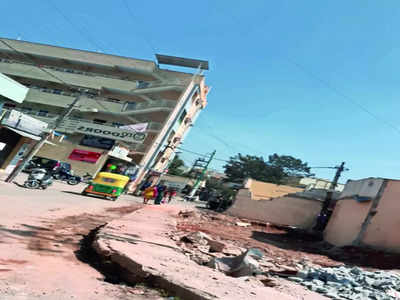Building chaos in Byraveshwara Layout