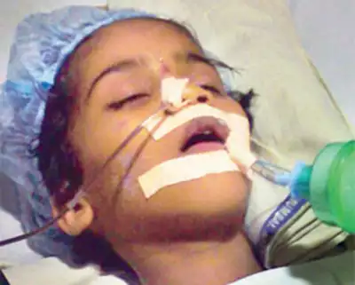 Girl, 8, brain-dead after being hit by speeding car