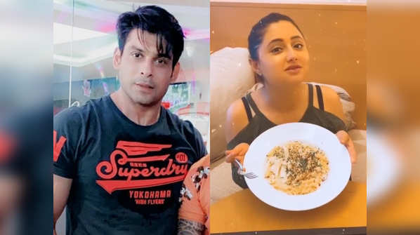 Sidharth Shukla working out to Rashami Desai eating pasta; these Bigg Boss 13 celebs are back to their normal life