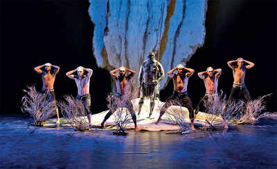 Oz-some Aboriginal dance show has city spellbound