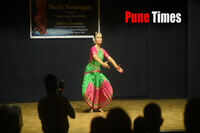 Puneites got a chance to witness ace dancer Navia Natrajan’s mesmerising performance 