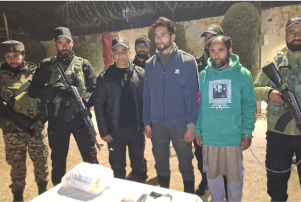 Narco-terror module busted in J-K: Father-son duo arrested from Handwara; 890g 'heroin', pistol seized