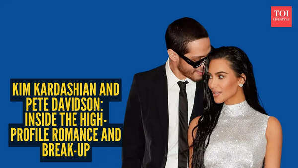 Kim Kardashian and Pete Davidson: Inside the high-profile romance and break-up