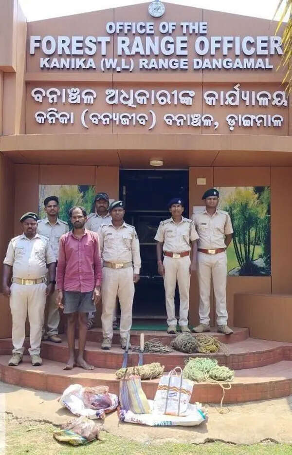 Deer meat seized, poacher held