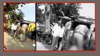 Shocking: UP cops thrash man in front of a child for not having bike documents 