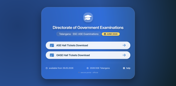 TS SSC supplementary exam hall ticket 2026 released at bse.telangana.gov.in: Direct link to download admit card here