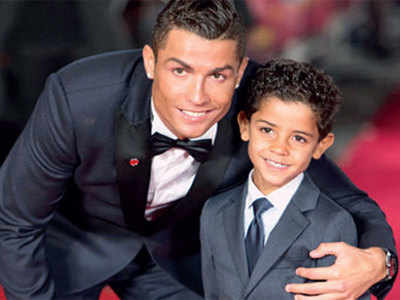 Ronaldo Jr thinks he’ll be a better footballer than dad —but the Juve star is not so sure