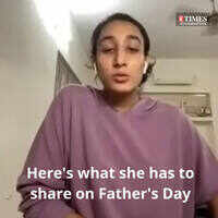 Here's what swimmer Maana Patel has to share on Father's Day 