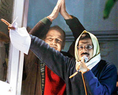 Kejriwal quits as Delhi CM over Jan Lokpal row