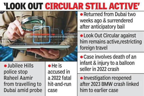 Police stop BRS ex-MLA’s son from leaving country
