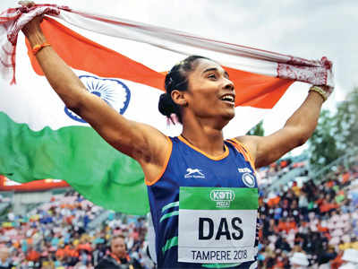 Hima Das creates history, becomes the first Indian to win gold in World Junior Athletics Championship