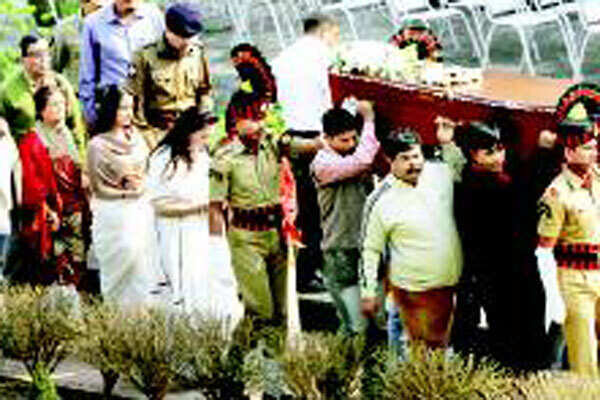 Suchitra Sen's last journey