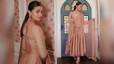 Alia Bhatt's nude backless anarkali is heating up the internet