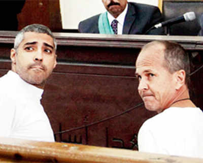 Egypt hands Al Jazeera reporters 3-yr jail term