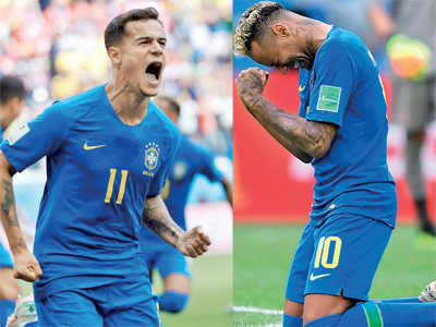 FIFA World Cup 2018: Philippe Coutinho, Neymar star in Brazil's win over Costa Rica