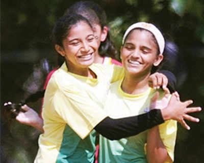 Classmates Vidisha and Johanna excel for Apostolic in tandem