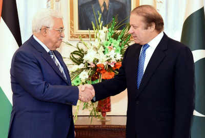 Pakistan briefs Palestinian President Mahmoud Abbas on Kashmir