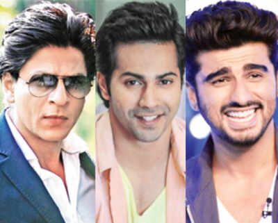 Oh brother! Varun and Arjun with SRK