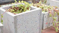 Use waste plastic instead of plywood to make your dream house 