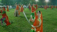 Watch: Women perform sword raas in Rajkot 