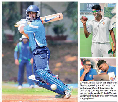 Gowtham, Verma top buys