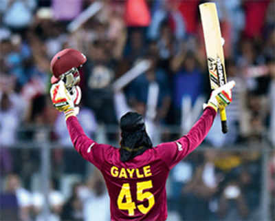 Gayle force shatters the English