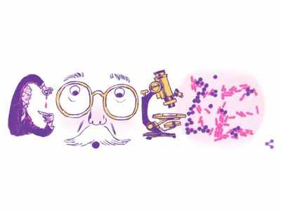 Google Doodle celebrates legendary microbiologist Hans Christian Gram's 166th birth anniversary